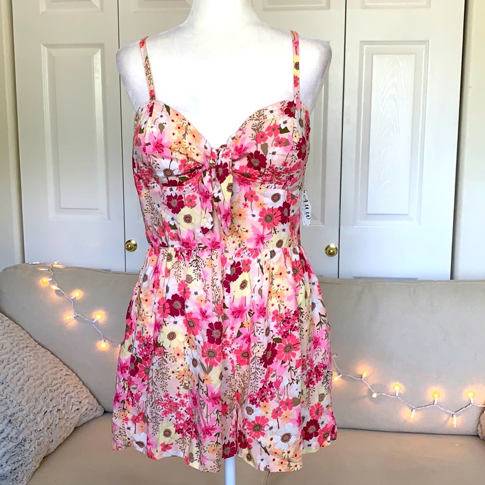 AUW floral romper XL